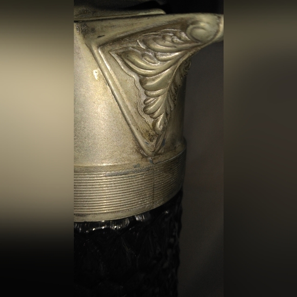 Vintage glass beverage Pitcher - Picture 6 of 12